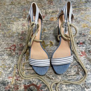 Steve Madden nautical heels